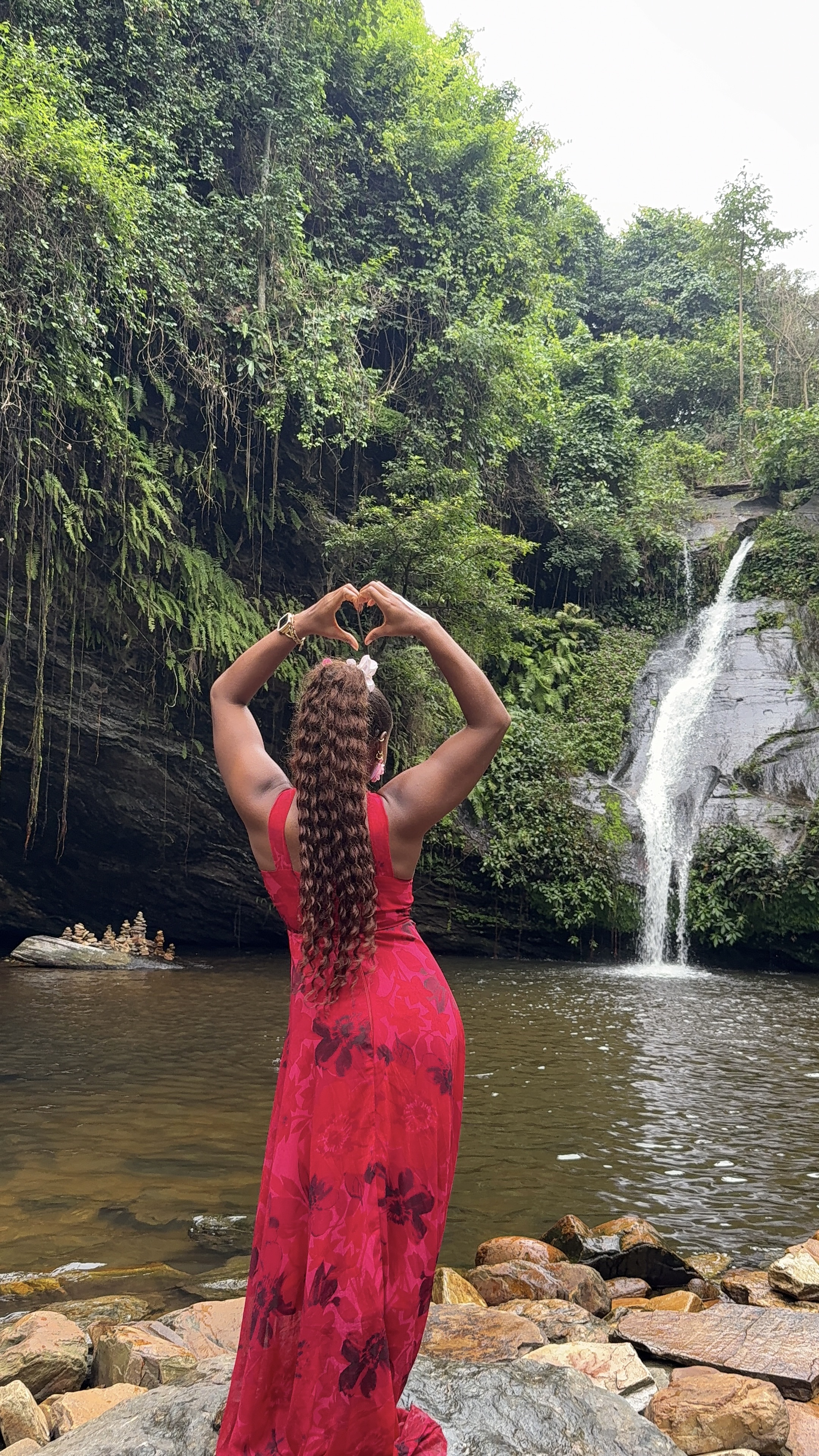 Cascade de Womé waterfall